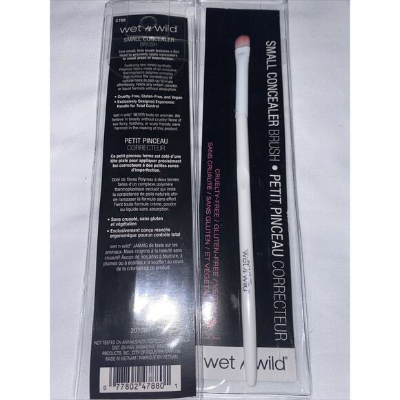 Wet N Wild Small Concealer Brush Cruelty Free Vegan Set of 2 - Picture 5 of 5